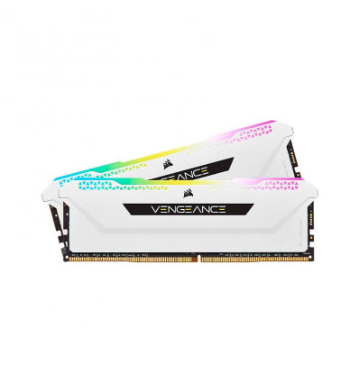 Corsair Vengeance RGB Pro 32GB (2x16GB) DDR4 3200 Blanco - Memoria RAM