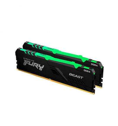 Kingston Fury Beast RGB 32GB (2x16GB) DDR4 3200MHz - Memoria RAM