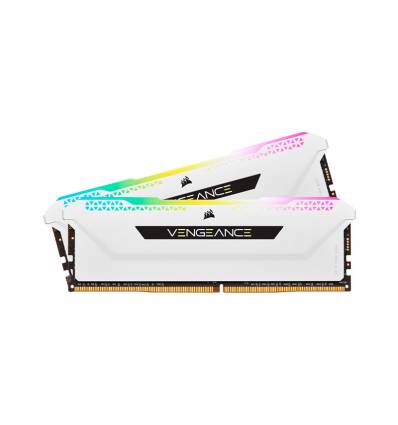 Corsair Vengeance RGB Pro SL 16GB (2x8GB) DDR4 3600MHz Blanco - Memoria RAM