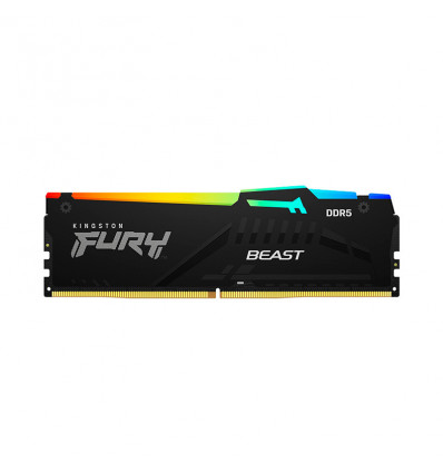 Kingston Fury Beast 8GB DDR5 RGB 6000MHz CL40 - Memoria RAM