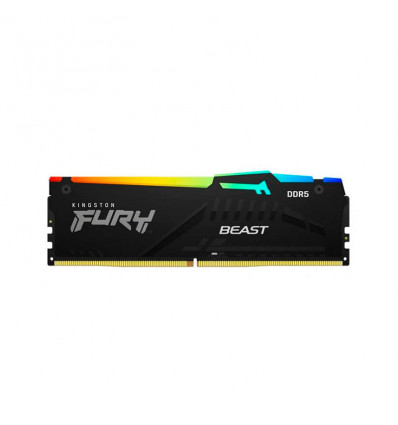 Kingston Fury Beast RGB 8GB DDR5 4800MHz CL38 - Memoria RAM