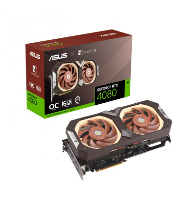Asus Noctua GeForce RTX 4080 16GB OC GDDR6X DLSS3 - Tarjeta Gráfica