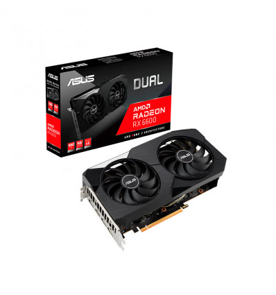 Asus Dual AMD Radeon RX 6600 8GB - Tarjeta Gráfica