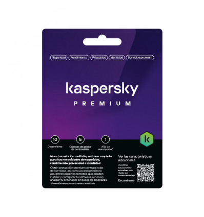 Kaspersky Premium - Antivirus (10 dispositivos)