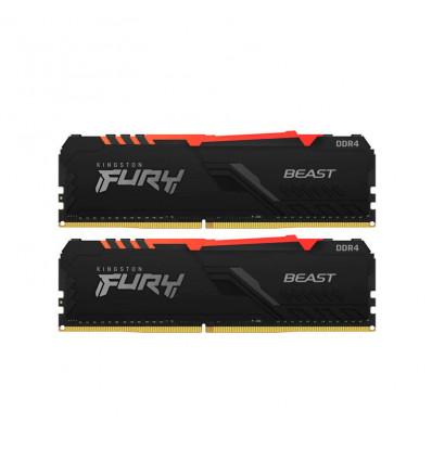 Kingston Fury Beast RGB 32GB (2x16GB) DDR4 3600MHz - Memoria RAM
