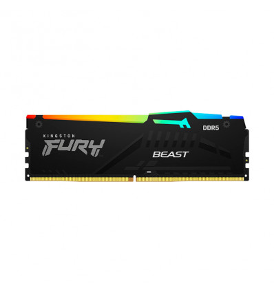 Kingston Fury Beast RGB 16GB DDR5 5200MHz CL36 - Memoria RAM