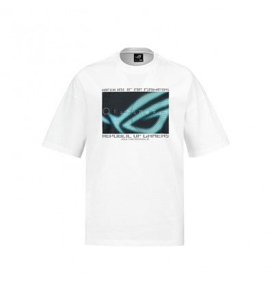 Asus ROG Cosmic Wave CT1013 White (XXL) - Camiseta