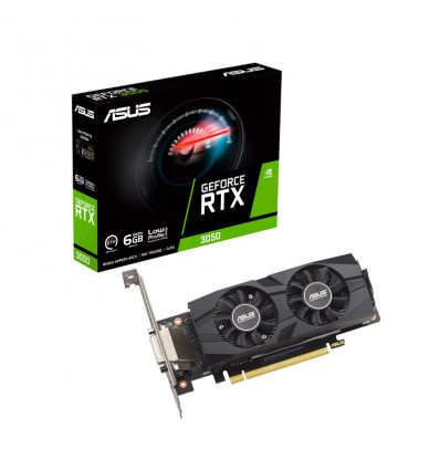 Asus GeForce RTX 3050 LP BRK 6GB GDDR6 - Tarjeta Gráfica