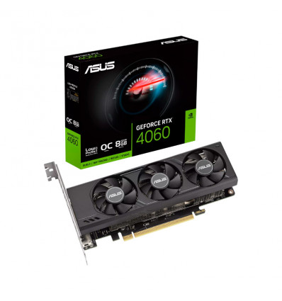 Asus GeForce RTX 4060 LP BRK OC Edition 8GB GDDR6 - Tarjeta Gráfica