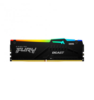 Kingston Fury Beast RGB 32GB DDR5 6000MHz CL30 - Memoria RAM