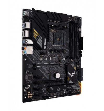 ASUS TUF Gaming B550M-PLUS AMD AM4 PCIe 4.0, 2.5Gb LAN, BIOS Flashback, HDMI 2.1, USB 3.2 Gen 2, Addressable Gen 2 RGB Header and Aura Sync 3rd Gen Ryzen Micro ATX Gaming Motherboard 