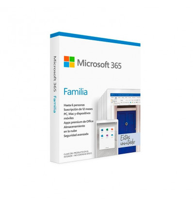 Microsoft Office 365 Family 6 Usuarios - Software