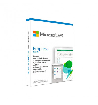 Microsoft 365 Empresa Estándar (5 Dispositivos) - Software